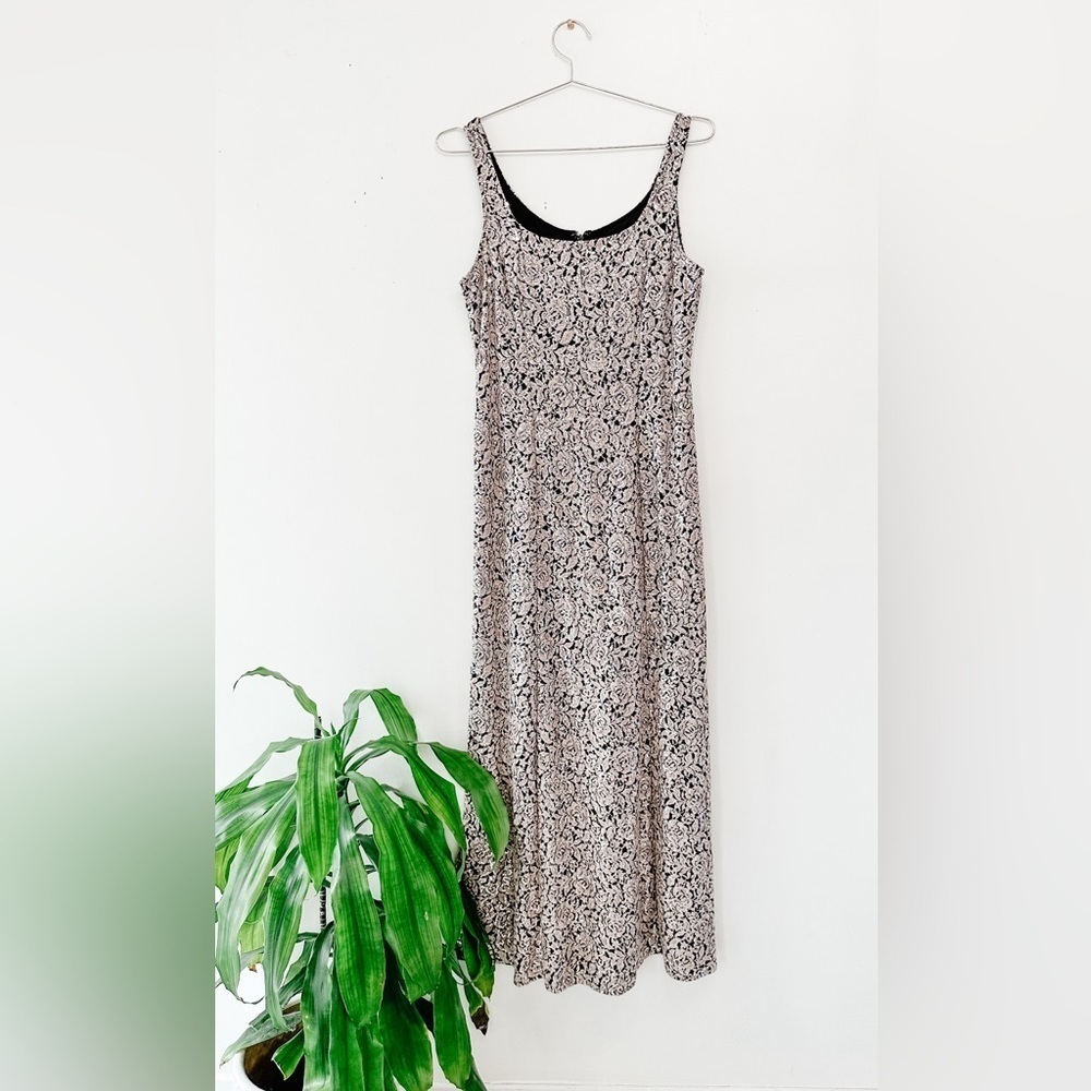 Vintage - Alex Evenings - Sequin Gown - Scoop Neck - Size 12